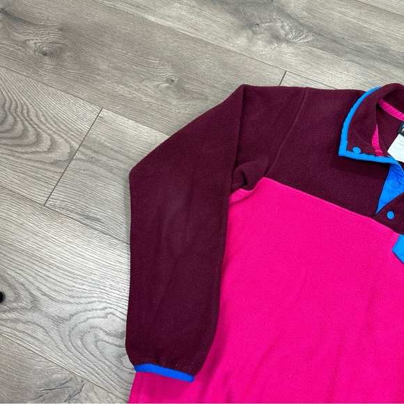 Patagonia Synchilla Snap-T Fleece Pullover Sweater Women's Size XS Pink Purple - Picture 4 of 8